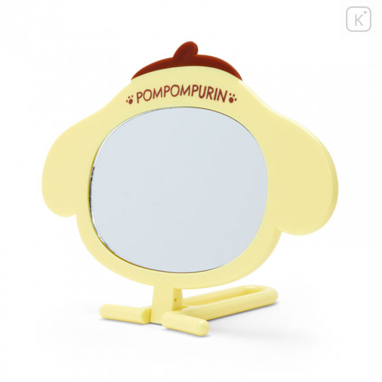 Japan Sanrio Face Type Hand Mirror - Pompompurin - 3