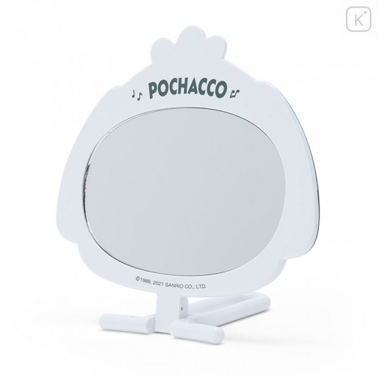 Japan Sanrio Face Type Hand Mirror - Pochacco - 3