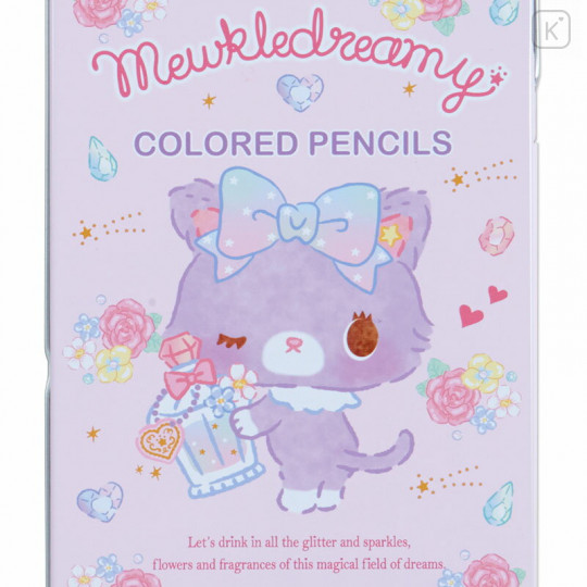 Japan Sanrio 12 Colored Pencil Set - Mewkledreamy - 3