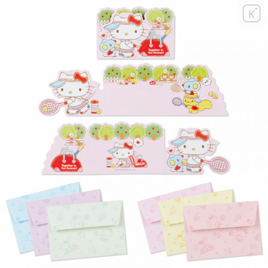 Japan Sanrio Mini Card Set - Hello Kitty / Tennis - 2