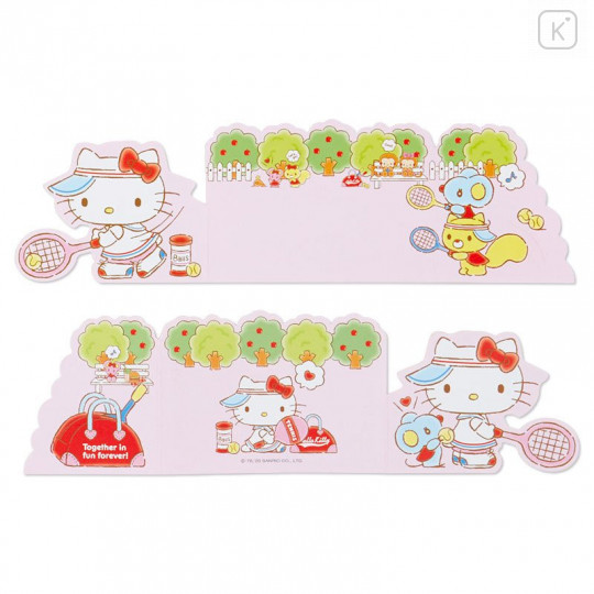 Japan Sanrio Mini Card Set - Hello Kitty / Tennis - 4