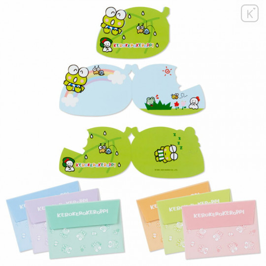 Japan Sanrio Mini Card Set - Keroppi / Leaf - 2