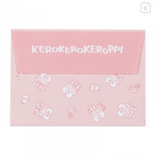 Japan Sanrio Mini Card Set - Keroppi / Leaf - 6