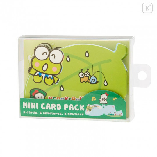 Japan Sanrio Mini Card Set - Keroppi / Leaf - 7