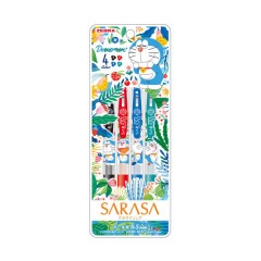Japan Doraemon Sarasa Clip Gel Pen - 4 Color Set 2020 B
