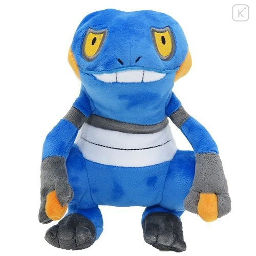 Japan Pokemon Plush Toy (S) - Croagunk - 1