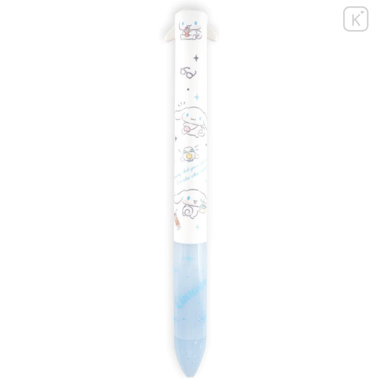 Japan Sanrio Two Color Mimi Pen - Cinnamoroll ver2 - 1