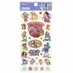 Japan Disney Sheet Sticker - Mickey Family