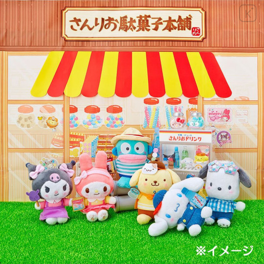 Japan Sanrio Mascot Holder - Pompompurin / Candy Shop - 5