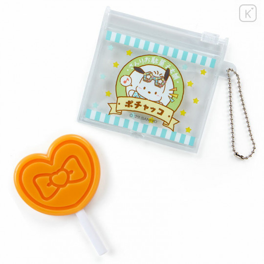 Japan Sanrio Keychain with Mirror - Pochacco / Candy Shop - 2