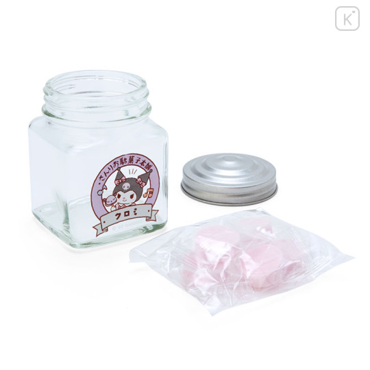 Japan Sanrio Jar Glass Bottle - Kuromi : Candy Shop - 2
