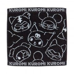 Japan Sanrio Petit Towel - Kuromi / We are Kuromies 5