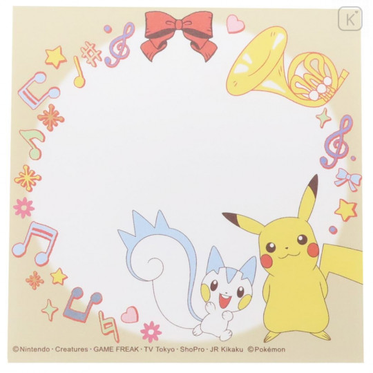 Japan Pokemon Square Memo - Poket Monsters / Music - 3