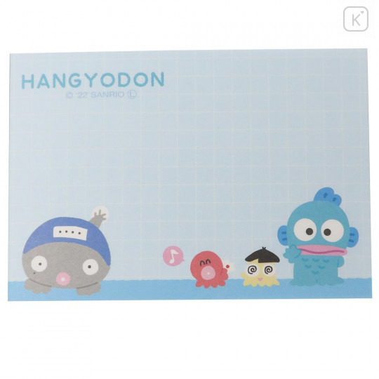 Japan Sanrio Mini Notepad - Hangyodon / Vertical - 3