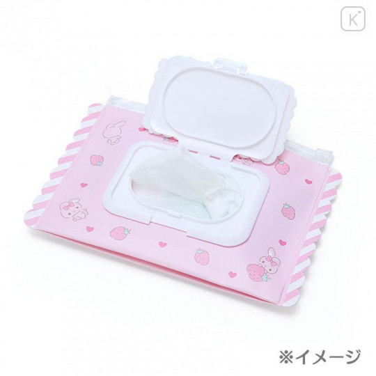 Japan Sanrio Wet Wipe Pouch - Hangyodon - 5