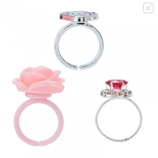 Japan Sanrio Kids Fashionable Ring Set - Hello Kitty - 4