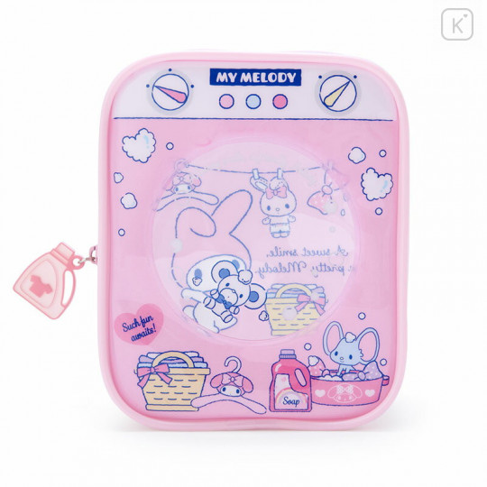 Japan Sanrio Vinyl Pouch - My Melody / Laundry Weather - 1