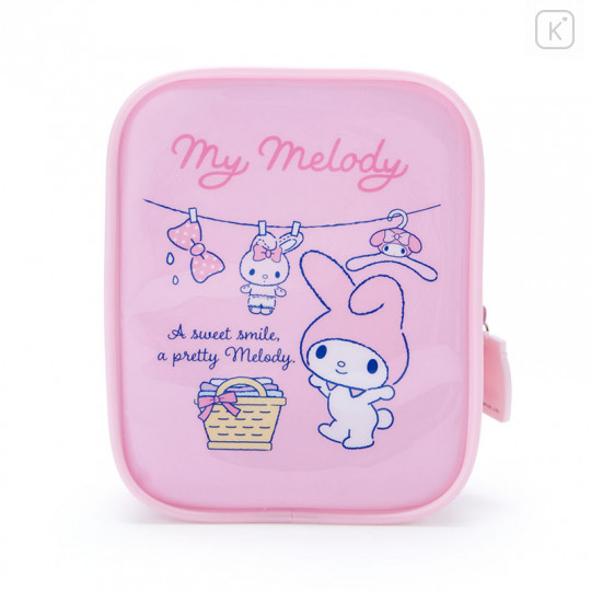 Japan Sanrio Vinyl Pouch - My Melody / Laundry Weather - 2