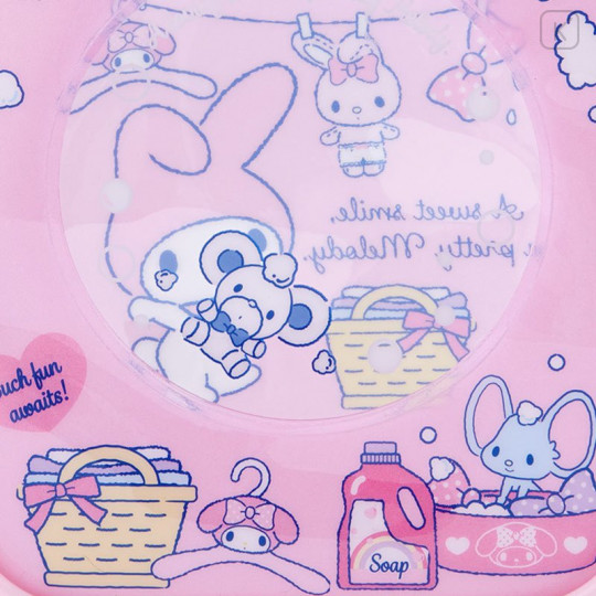 Japan Sanrio Vinyl Pouch - My Melody / Laundry Weather - 4