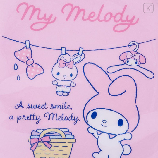 Japan Sanrio Vinyl Pouch - My Melody / Laundry Weather - 5