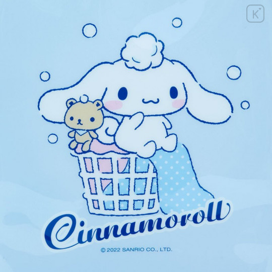 Japan Sanrio Vinyl Pouch - Cinnamoroll / Laundry Weather | Kawaii Limited