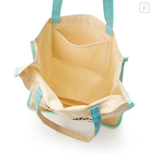Japan Sanrio Piping Tote Bag - Hangyodon - 3