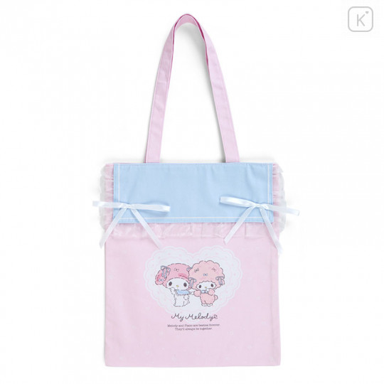 Japan Sanrio Tote Bag - My Melody & My Sweet Piano / Always Together - 1