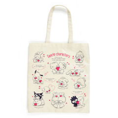 Japan Sanrio Tote Bag - Wonderful Friends