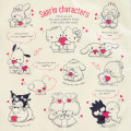 Japan Sanrio Tote Bag - Wonderful Friends - 2