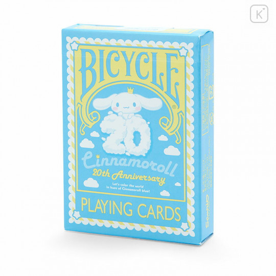 Japan Sanrio Bicycle Playing Cards - Cinnamoroll / 20th Anniversary - 2
