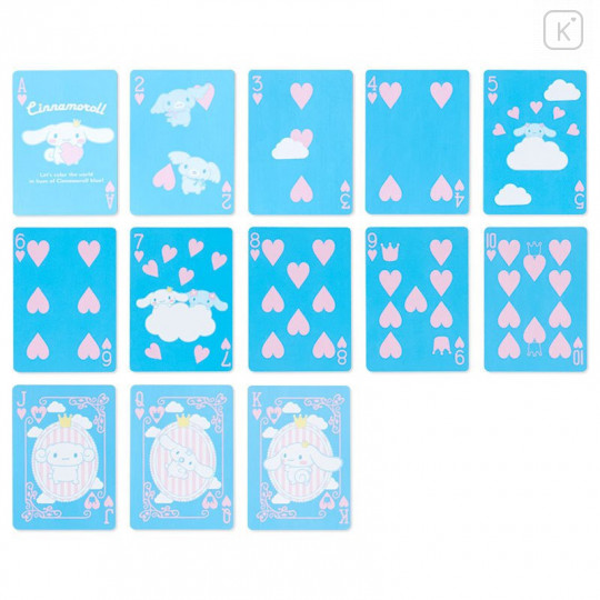 Japan Sanrio Bicycle Playing Cards - Cinnamoroll / 20th Anniversary - 5