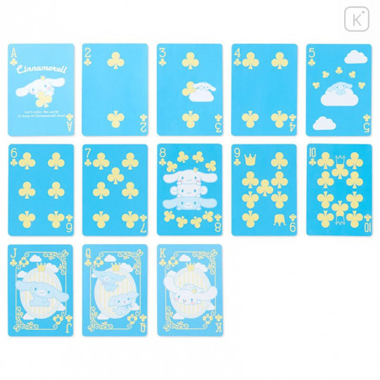 Japan Sanrio Bicycle Playing Cards - Cinnamoroll / 20th Anniversary - 6