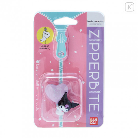 Japan Sanrio Zipper Byte - Kuromi - 1