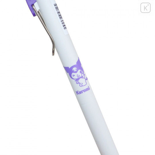 Japan Sanrio Uni-ball One Gel Pen - Kuromi / Violet - 2