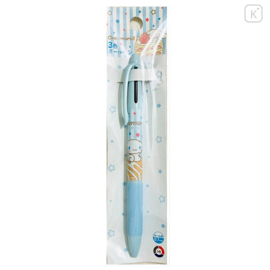 Japan Sanrio 3 Color Multi Ball Pen - Cinnamoroll - 1