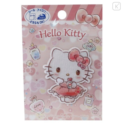 Japan Sanrio Iron-on Applique Patch - Hello Kitty / Perfume - 1