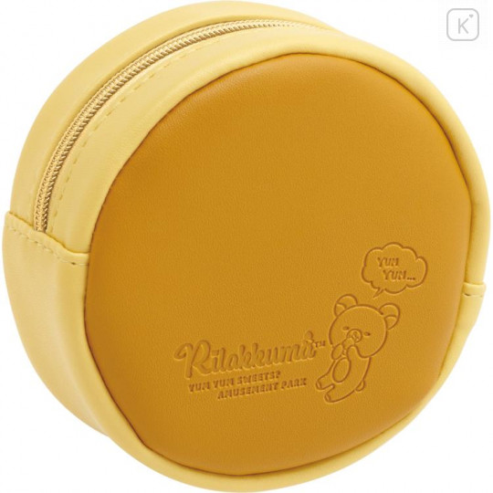 Japan San-X Keychain Hotcake Coin Case - Rilakkuma Funny Amusement Park - 2