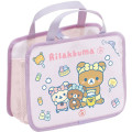 Japan San-X Mesh Pouch Spa Bag - Rilakkuma - 1