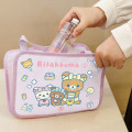 Japan San-X Mesh Pouch Spa Bag - Rilakkuma - 3
