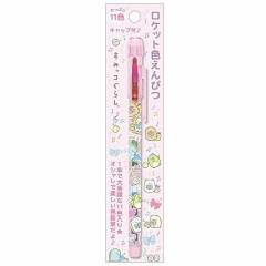 Japan San-X Rocket 11Color Pencil - Sumikko Gurashi / Melody Pink