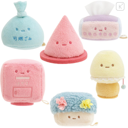 Japan San-X Tenori Plush Set - Sumikko Gurashi / Garbage - 1