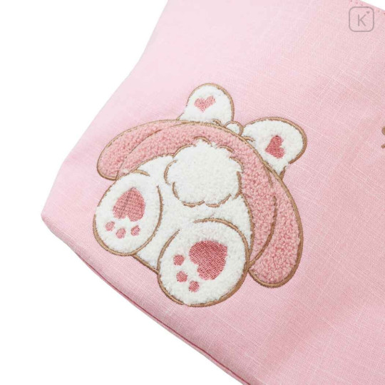 Japan Sanrio Embroidery Tote Bag - My Melody : Buttocks Art - 5