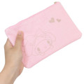 Japan Sanrio Embroidery Flat Pouch - My Melody : Buttocks Art - 4