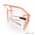Japan Sanrio Clear Pouch with Drawstring Bag Set - Cinnamoroll / Simple Design - 5