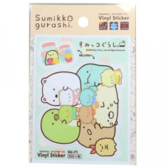 Japan San-X Vinyl Sticker - Sumikko Gurashi / Family & Dolls