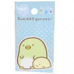 Japan San-X Vinyl Sticker - Sumikko Gurashi / Penguin? Transparent