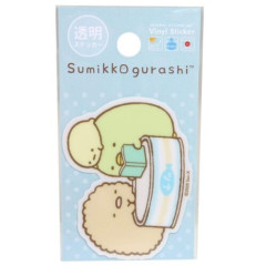 Japan San-X Vinyl Sticker - Sumikko Gurashi / Reading Transparent