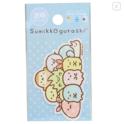 Japan San-X Vinyl Sticker - Sumikko Gurashi / Buddy - 1