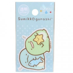 Japan San-X Vinyl Sticker - Sumikko Gurashi / Sleep Transparent