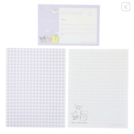 Japan Sanrio Choice Days Letter Set - Character in the Sky / Choice Days - 3